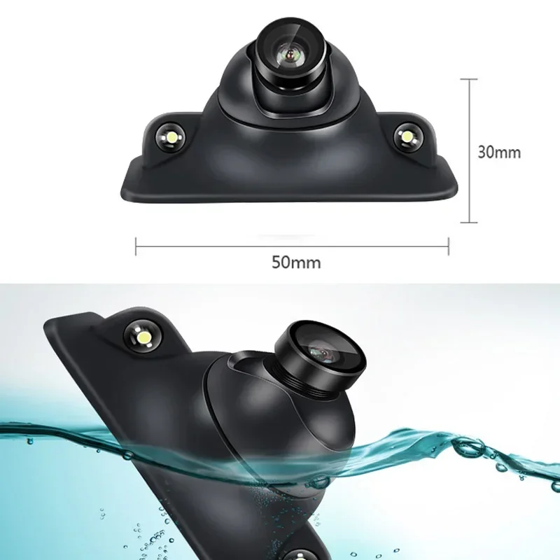 Reverse Backup Camera with Reversing Assist System Rear View Cam Parking Safety HD Night Vision Waterproof for Vehicle