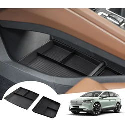 RUIYA for Skoda Enyaq iV 2021-2025 Car Central Control Armrest Box Storage Container Auto Skoda Enyaq iV 2025 Accessories