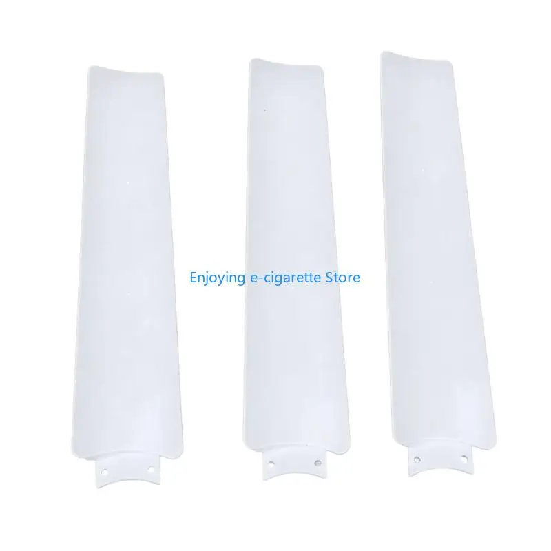 Ceiling Fan Repair Blade Set White ABS 3 Piece Replacement Part Y4QF