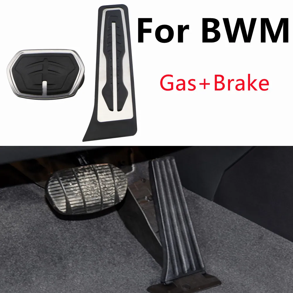 

Pedal Cover For BMW X1 F48 2016- 2022 2021 X2 F39 2018 - 2021 AT ( LHD ) Stainless Steel Car Pedals Accelerator Gas Brake