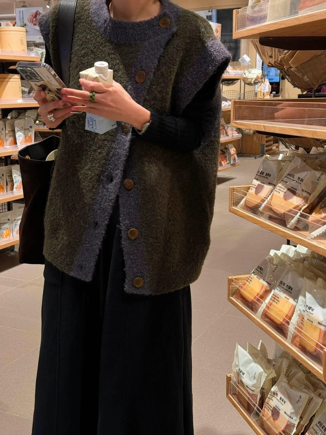 

Женский жилет с v-образным вырезом в стиле ретро, модный топ для колледжа, модная универсальная летняя модная одежда, застежка на одной пуговице