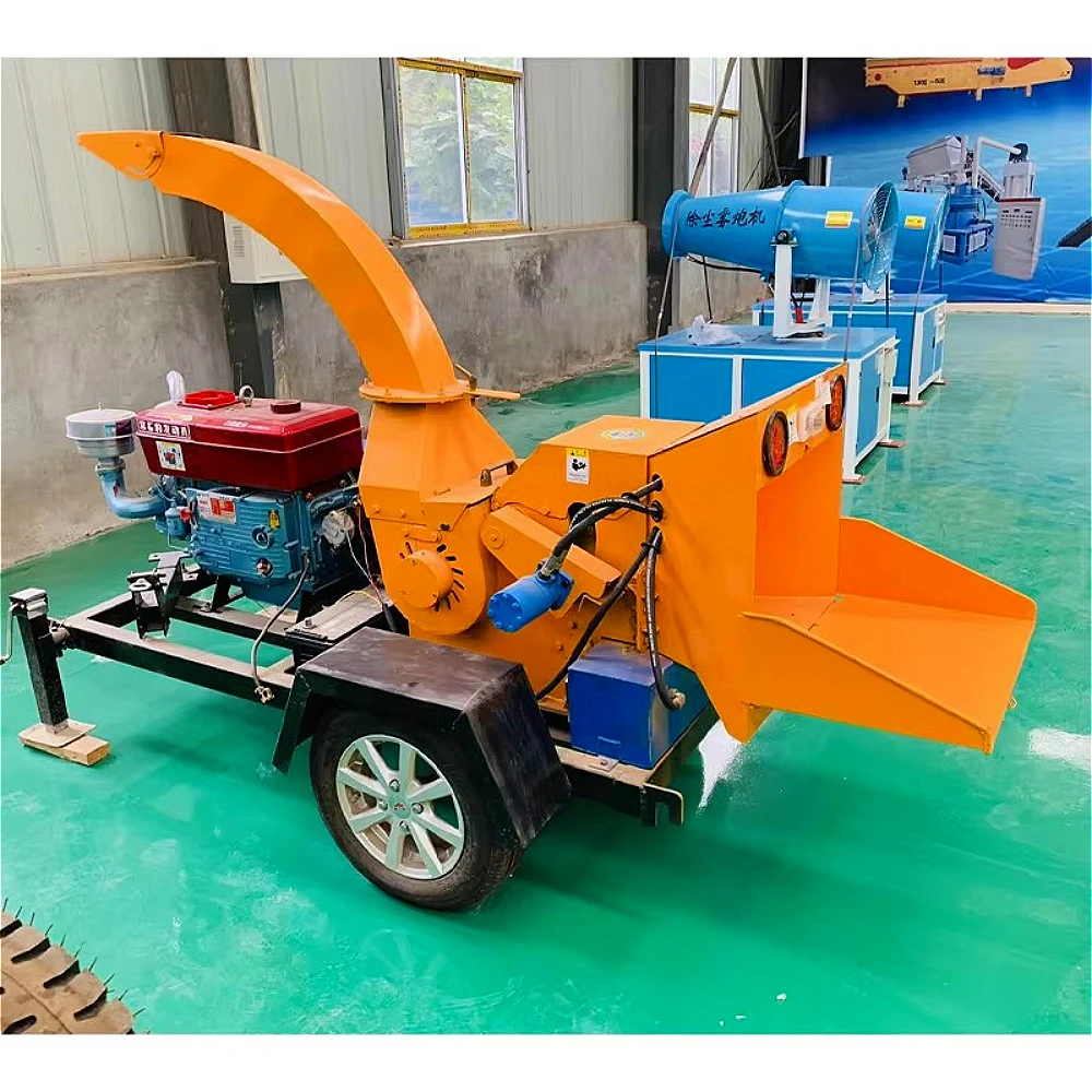 Wood Scrap Crusher Board Waste Crusher Furniture Factory Waste Recycling Equipment