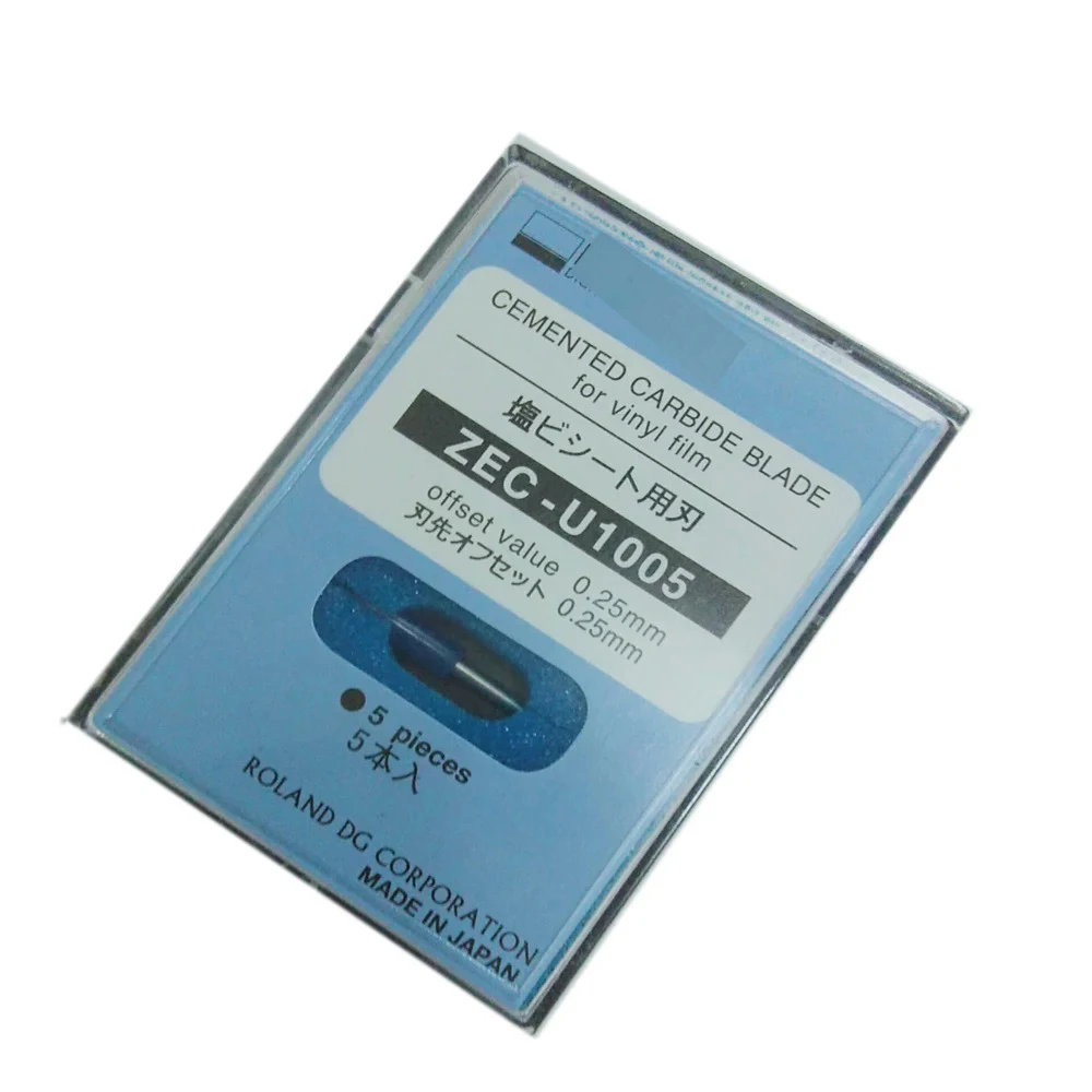 45Degree For Roland Cutter Knife Blade ZEC-U1005 Cemented Carbide Blade for Roland XC-540 SP-300V VP-540 VS-640 BN-20 LEJ-640