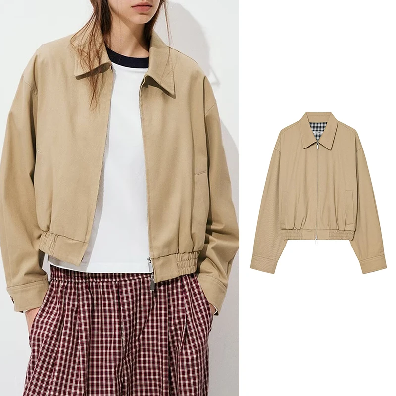 Women's New Autumn Jackets 2026 New Women's Loose Elegant Warm Jackets & Coats Chic Youth Travel Street Fashion Autumn Coats
