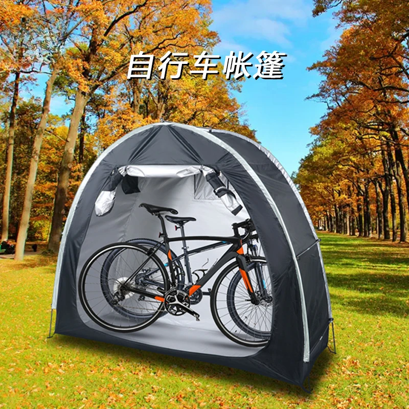 Folding Portable Bicycle Tent Outdoor Riding Bicycle Rainproof Single Storage