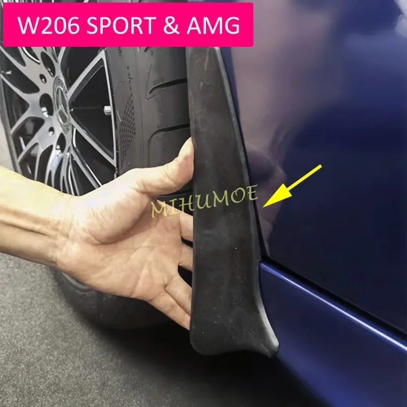 For Mercedes Benz C200 C300 C43 AMG W206 S206 Sport 2022 2023 2024 Car Splash Guard Mud Flap Fender Accessories