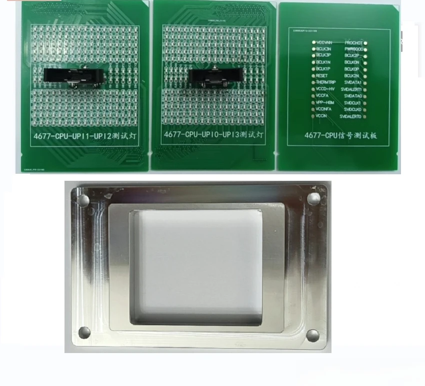 LGA4677 Server Motherboard CPU with Light Tester Repair Test Light LGA4677 Light Tester