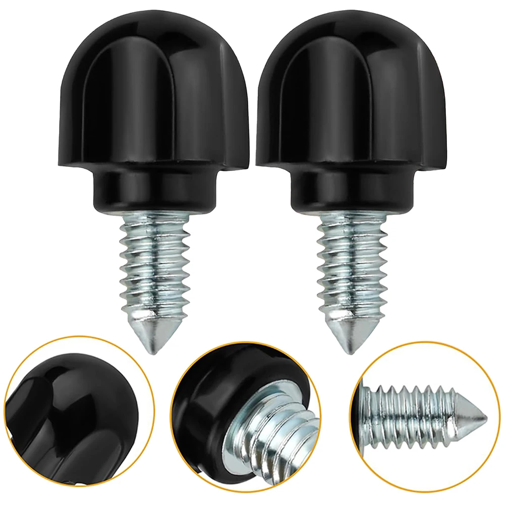 2 шт. крепежные винты для миксера KitchenAid, необходимые черные винтовые ручки, компоненты для обслуживания кухонной техники