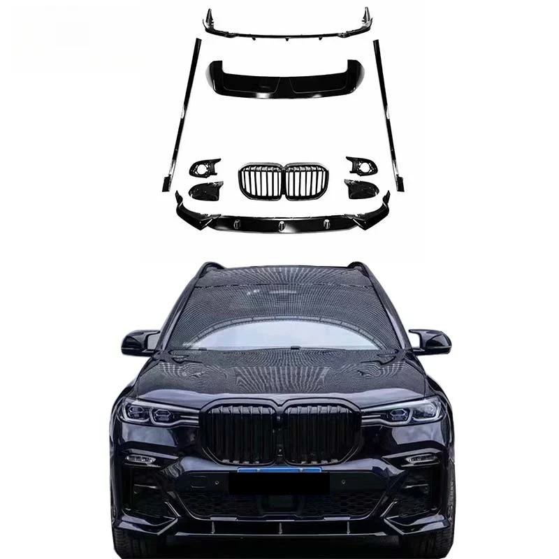 

CLY Black Body Kit X7 G07 2019-2023 | Front Lip+Diffuser+Side Skirts | Upgr | Flash Sale!