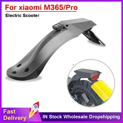 Modified Rear Fender Mudguard Kit for Xiaomi M365 1s Pro 2 Electric Scooter with Adjustable License Big Taillight Holder Parts