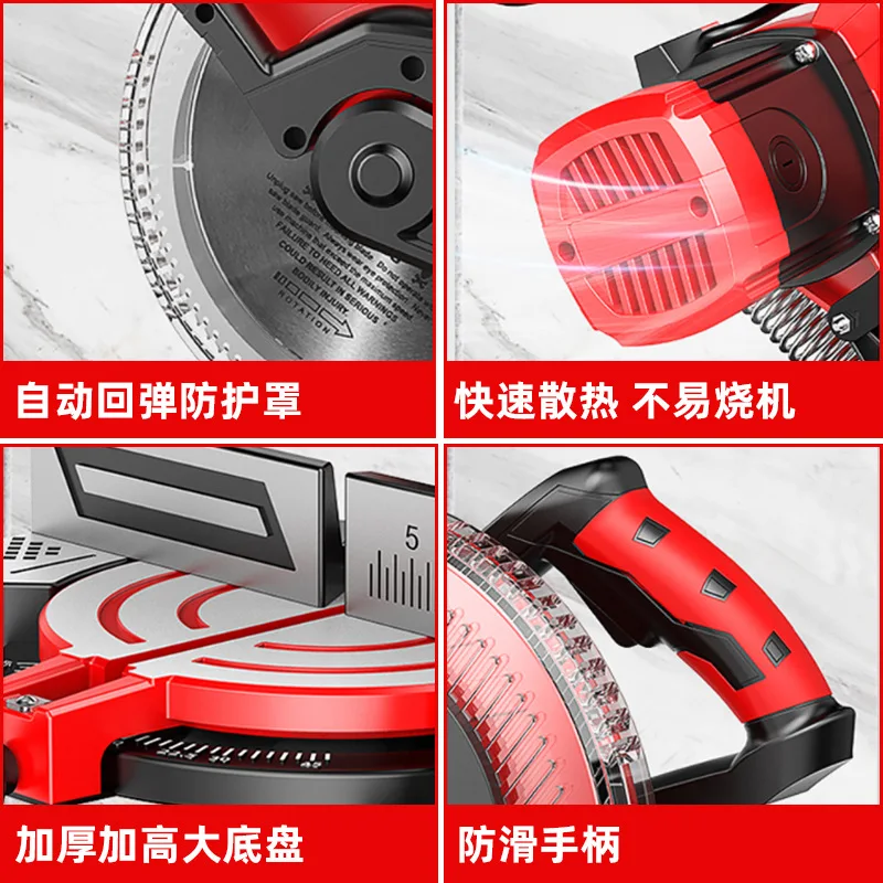 Aluminum sawing machine 10-inch high-precision aluminum machine Multifunctional profile cutting machine