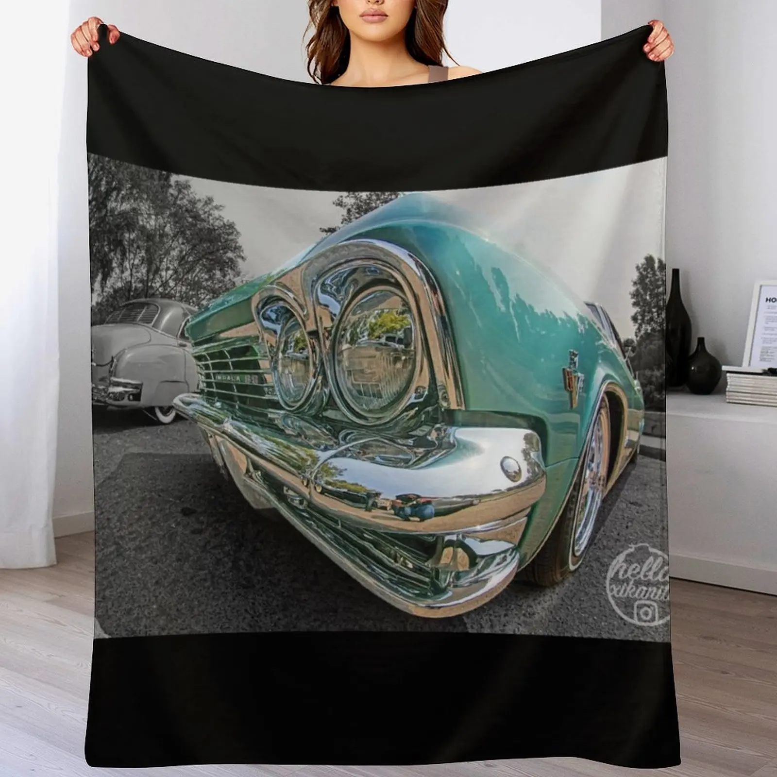 65 Impala Throw Blanket for babies warm for winter christmas gifts Custom Blankets