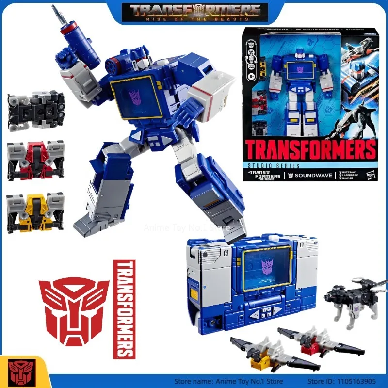 سلسلة استوديو لعبة محول المخزون SS86 Soundwave نموذج تحالف شخصية الحركة نموذج روبوت قابل للتحويل هدية قابلة للجمع #2