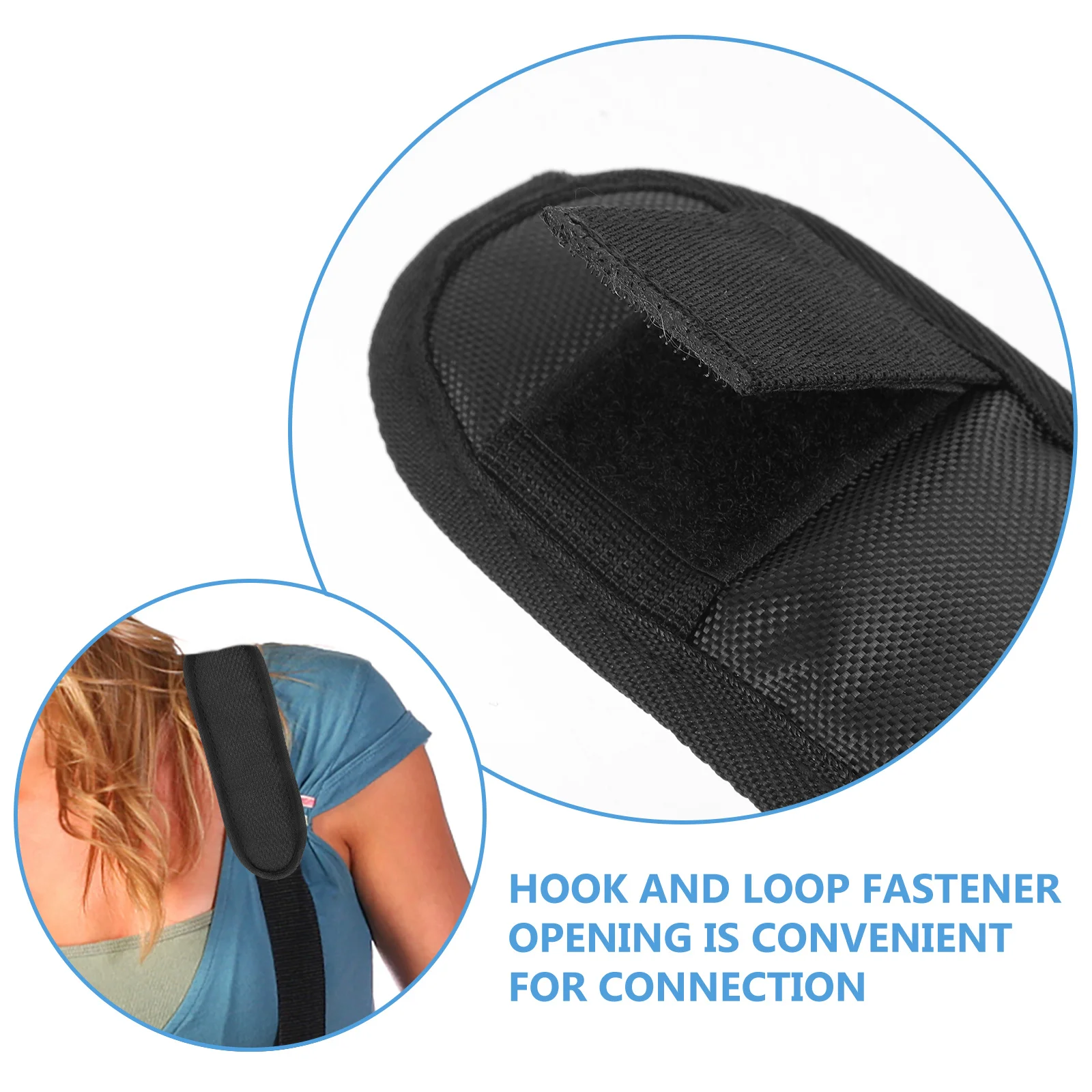 

2Pcs Guitar Shoulder Strap Pads Detachable Thickened Padded Shoulder Strap Cushion for Camera Laptop Backpack Bags