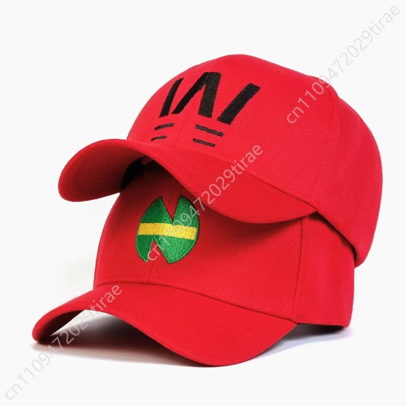 Anime Captain Tsubasa Hat Wakabayashi Genzo Red Baseball Hat Adjustable Casual Sunshade Cap Embroidered Duck Tongue Hat