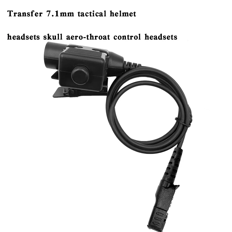 for Motorola, Walkie Talkie, DP2400,DP2600, XiR P6600, P6608, P6620, XPR3300, XPR3500, XPR3500e, DP3441 U94 PTT Tactical Headset