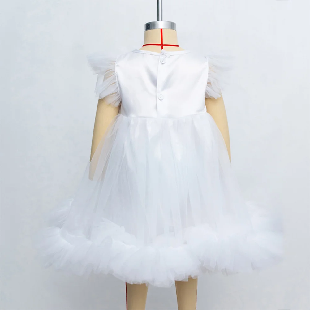 

Baby Girl Party Costume Tulle Dress Birthday Skirt Fairy Outfit Stage Performance Toddler Party Dress Baby Girl Dresses