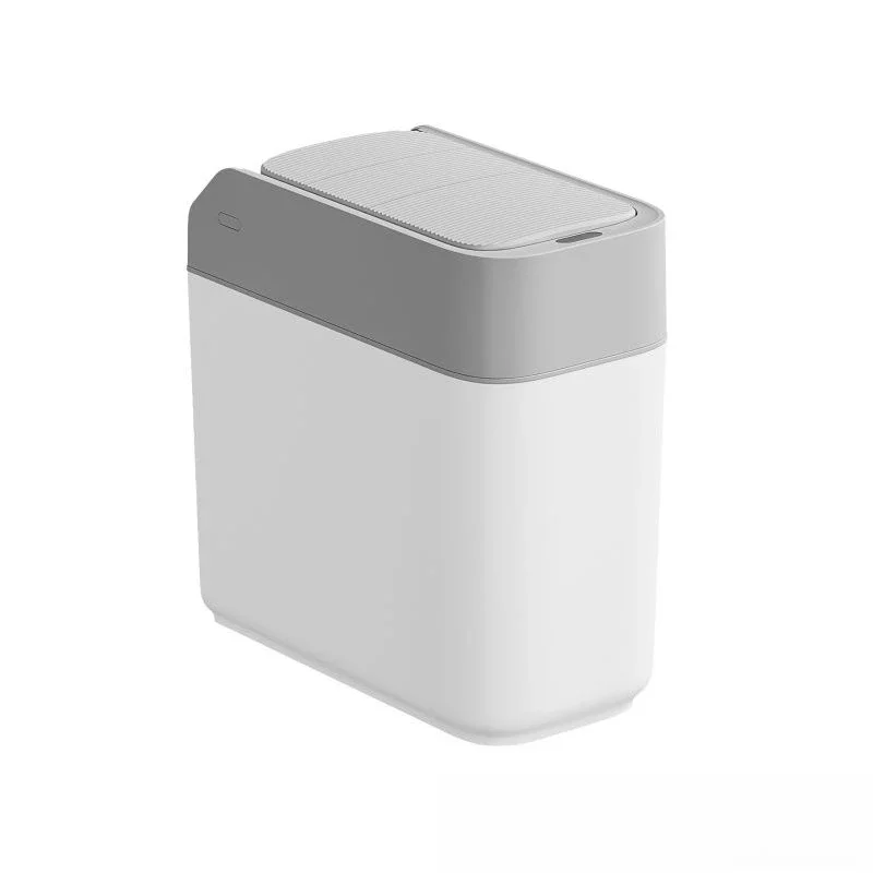 Intelligent sensor trash can, automatic sliding cover household toilet toilet trash can