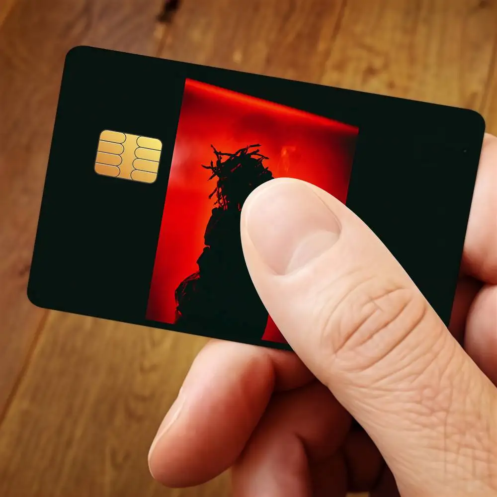 Singer D-Don Toliver Credit Card Stickers For Bank Card Bus Metro Cards Waterproof Anti-Scratch Gift 4PCS