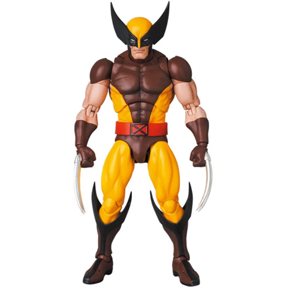 New CT Mafex 138 Wolverine Anime Figure Deadpool 3 Movie Action Figures Doll Cartoon Collection Model Statue Christmas Gifts Toy