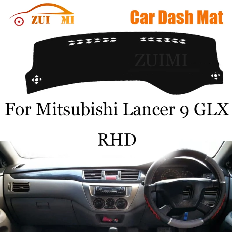 ZUIMI Dashboard Cover Dash Mat Dashmat For Mitsubishi Lancer 9 GLX LHD RHD Dash Board Cover Pad Sun Shade