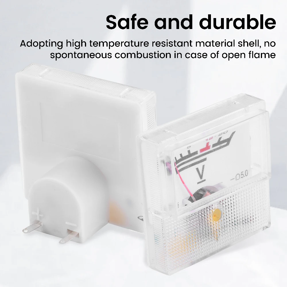 91L16 AC Voltage Measuring Instrument 40*40MM Pointer Voltmeter AC 0-300V Suitable for Voltage Regulators Power Sockets Etc