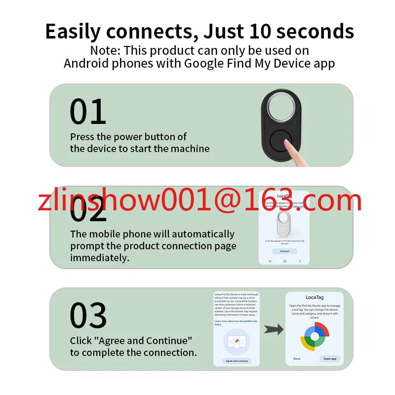 Anti-lost device for finding pet trackers Children's anti-lost locator
