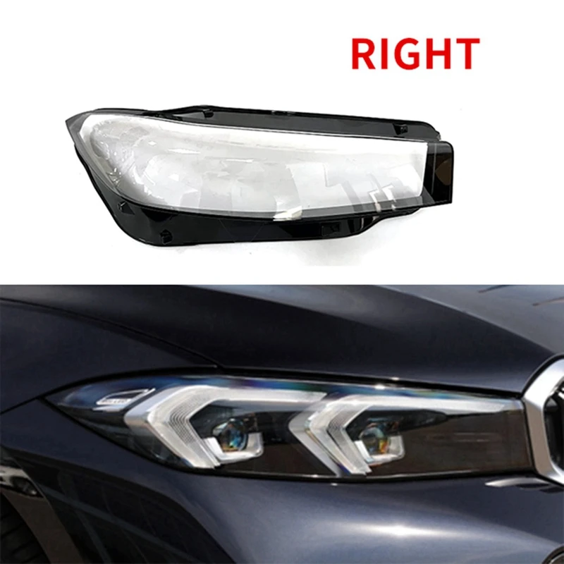 Car Front Headlight Lens Cover Head Light Lamp Lampshade Parts For BMW 3 Series G20 G28 320I 330I 325Li 2023 Glass Auto Shell