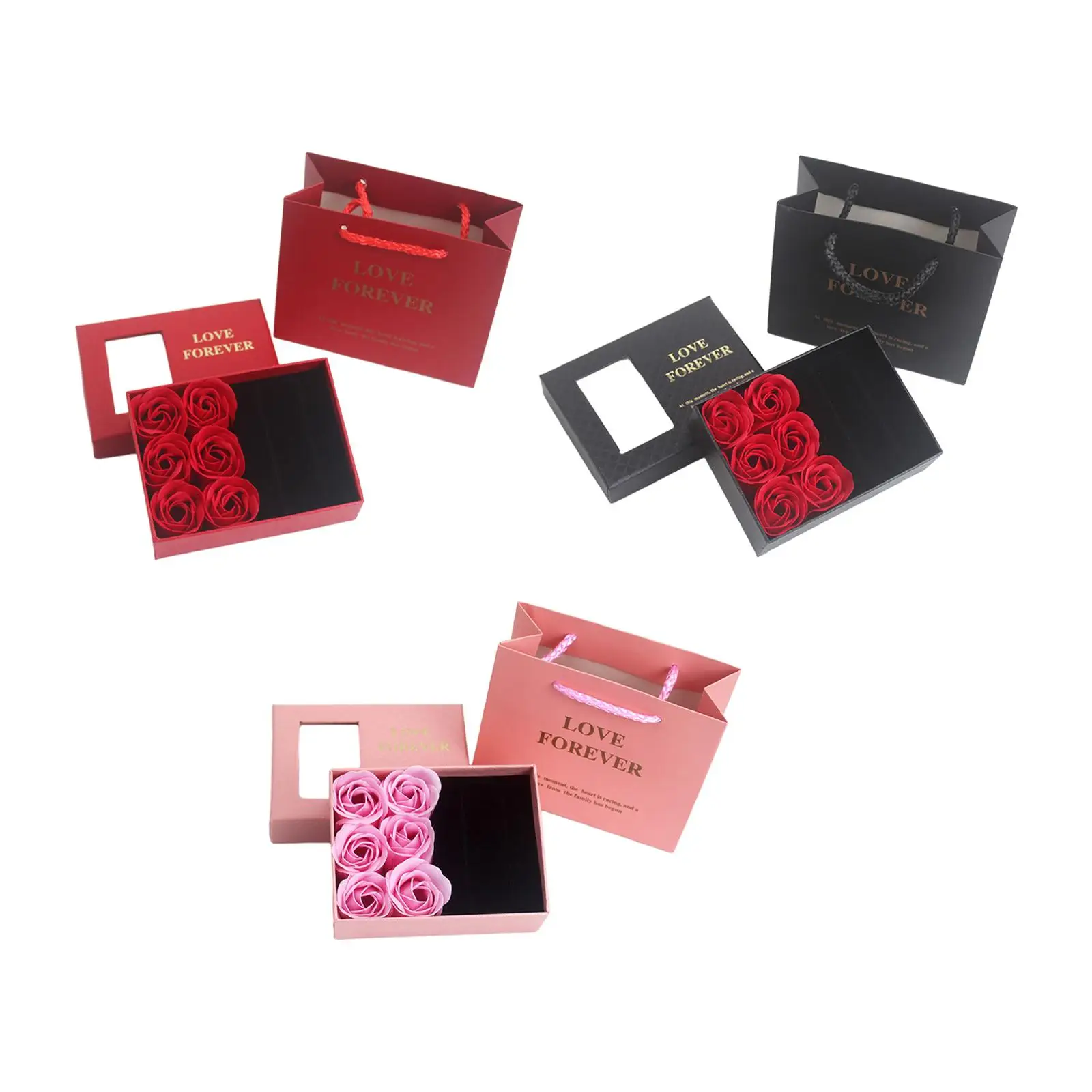 

Шкатулка для драгоценностей ко Дню святого Валентина, дисплей-органайзер для ювелирных изделий, контейнер для ювелирных изделий, женский футляр для хранения юбилея