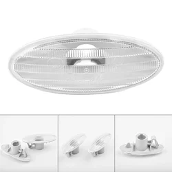 2x lámpara de señal de giro lateral de coche, cubiertas de luces marcadoras de guardabarros 26160-89900 para Nissan Cube Juke Leaf Note Micra X-TRAIL March