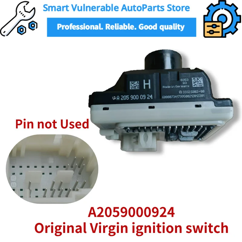 

A2059000924 15-18 Mercedes W205 C180 C200 C260 W253 GLC260 GLC300 One Ignition Switch Control Module
