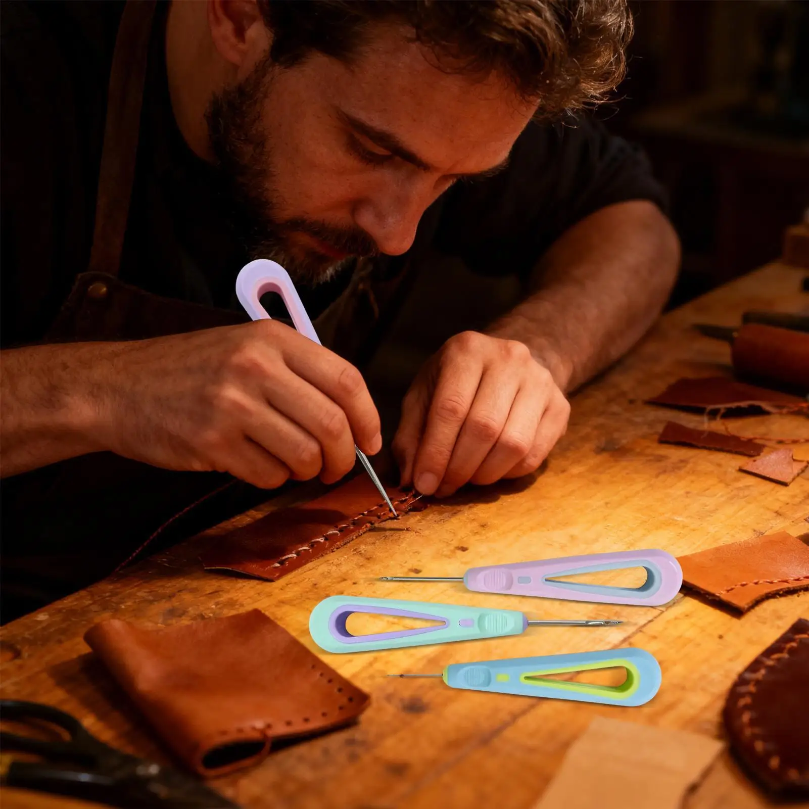 Sewing Awl Kit 4 Pi…