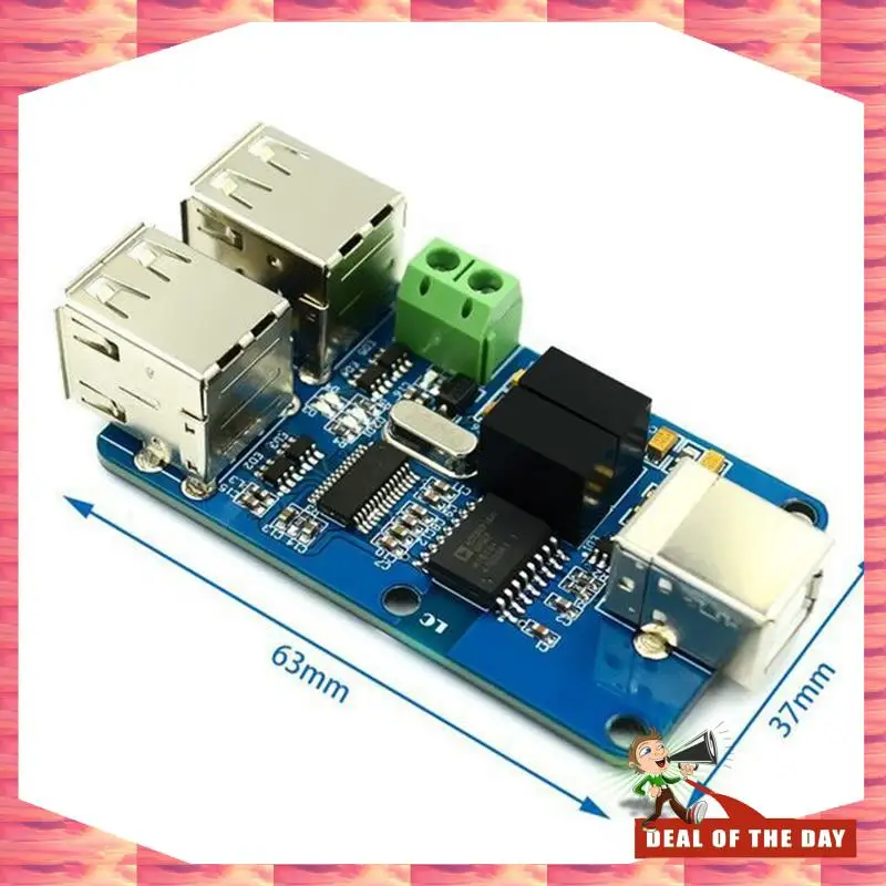 تسليم 24 ساعة ADUM4160 USB عازل إشارة الصوت 1.5 ميجابت في الثانية 12 ميجابت في الثانية عازل طاقة الصوت للإشارة الرقمية