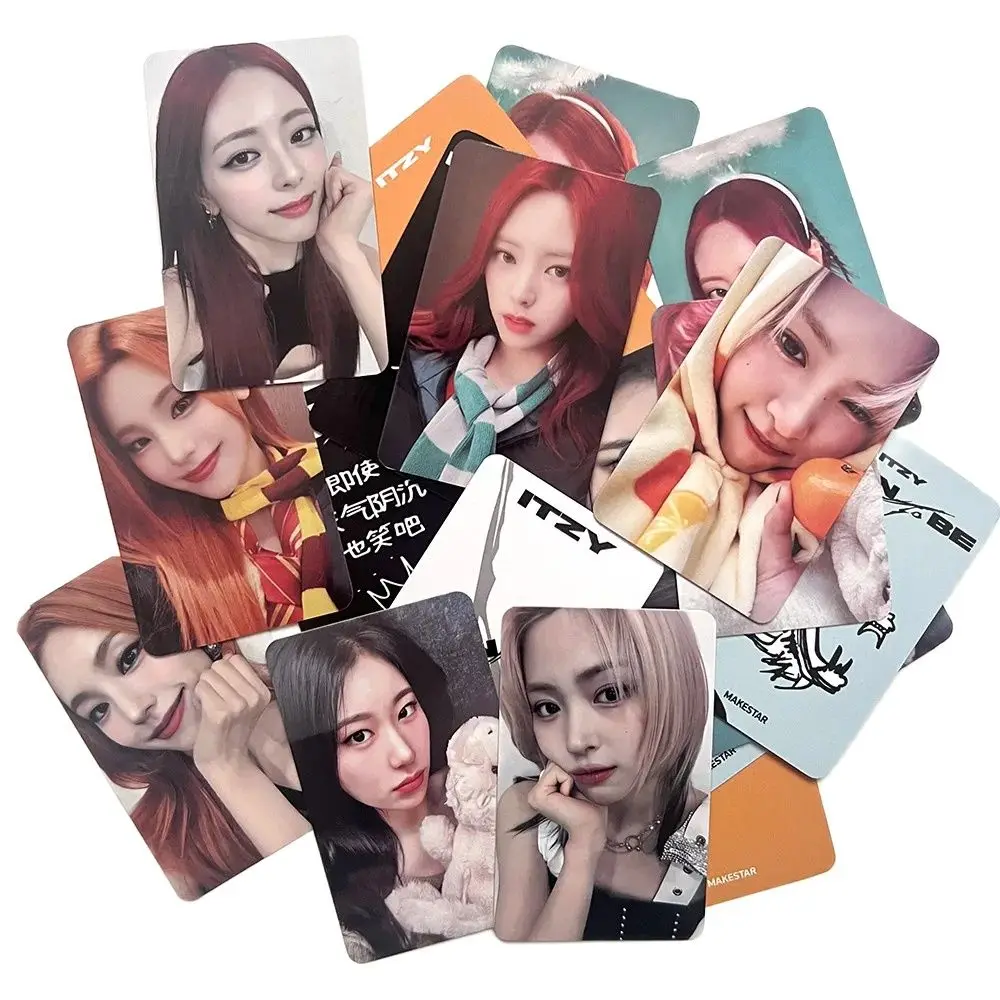 5Pcs/Set Kpop Idol Girl ITZY New Album BORN TO BE Photocards HD Printd Lomo Cards Yeji Ryujin Chaeryeong Yuna Fans Series Gifts