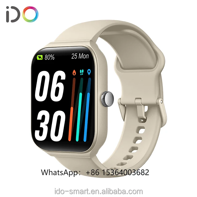 

TJXL-1.95" Touchscreen Fashion Smartwatch ID68 Waterproof BT Calling Multi-sport Modes Multi-health Tracker Smart Watch Manufact