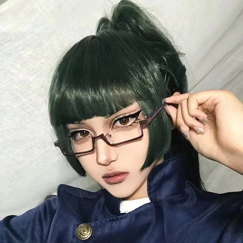 Tokyo Ghoul Kamishiro Rize Jujutsu Kaisen Zenin Maki Puella Magi Madoka Magica Akemi Homura Cosplay Glasses Eyewear