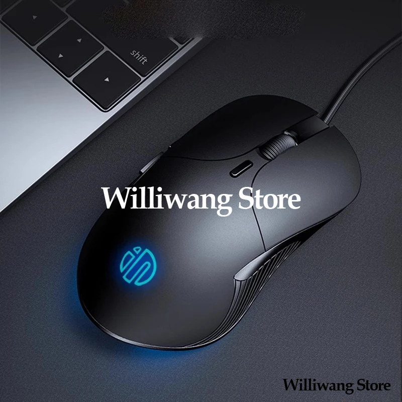 NEW Original PB1 Silent Wired Mouse Game Esports Office Desktop Computer Laptop Mechanical Only 8800dpi