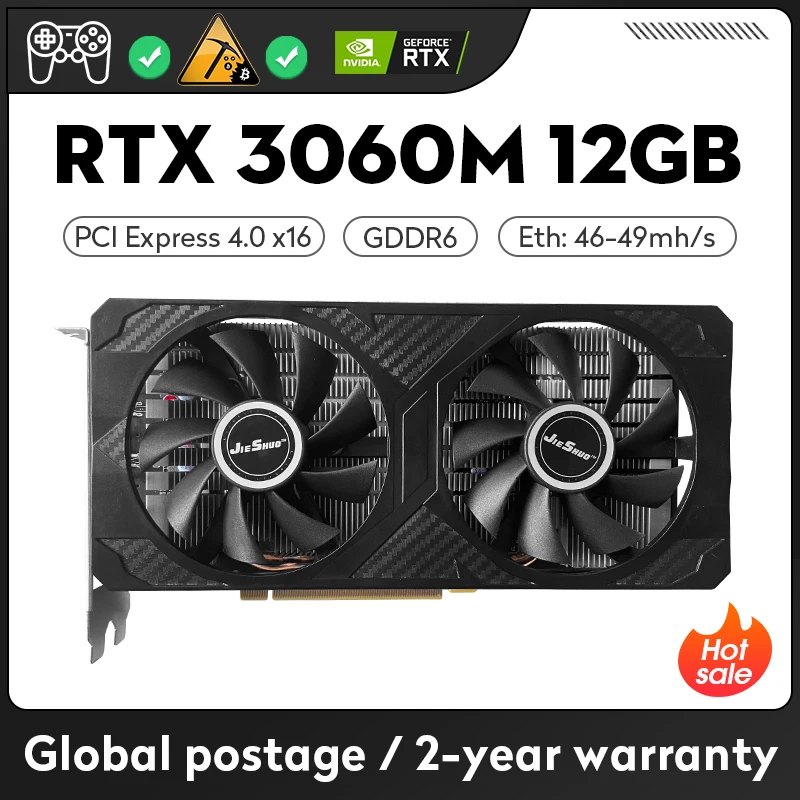 RTX 3060M 12GB 노트북 GPU 카드 리뷰: 게임, 코인 채굴, 사무용으로 최적화된 선택