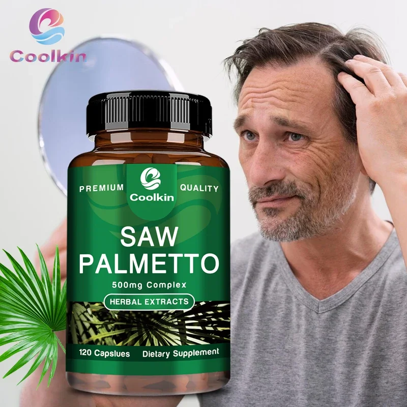 

Saw Palmetto - Urinary Health, DHT Blocker and Prostate Support Supplement, Prevents Hair Loss