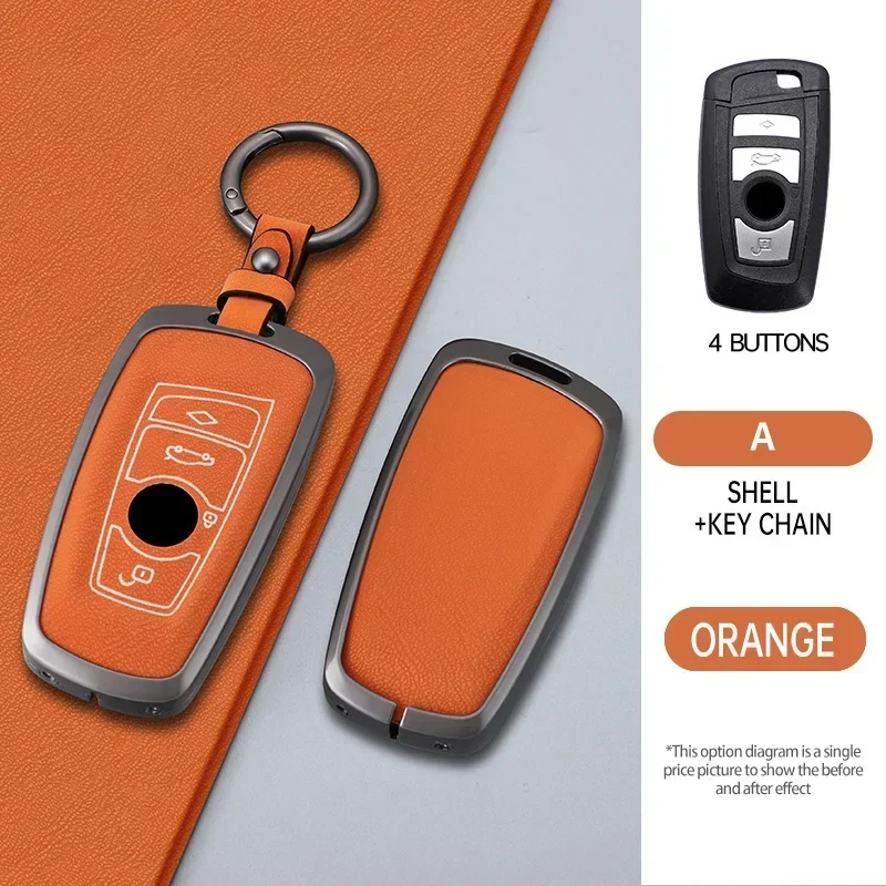 

Car Key Case Protective Cover Suitable For BMW1 2 3 4 5 6 7 Series X1 X3 X4 X5 X6 X7 F10 F20 F30 G20 G30 G01 F15 F16 G02 G05 F34