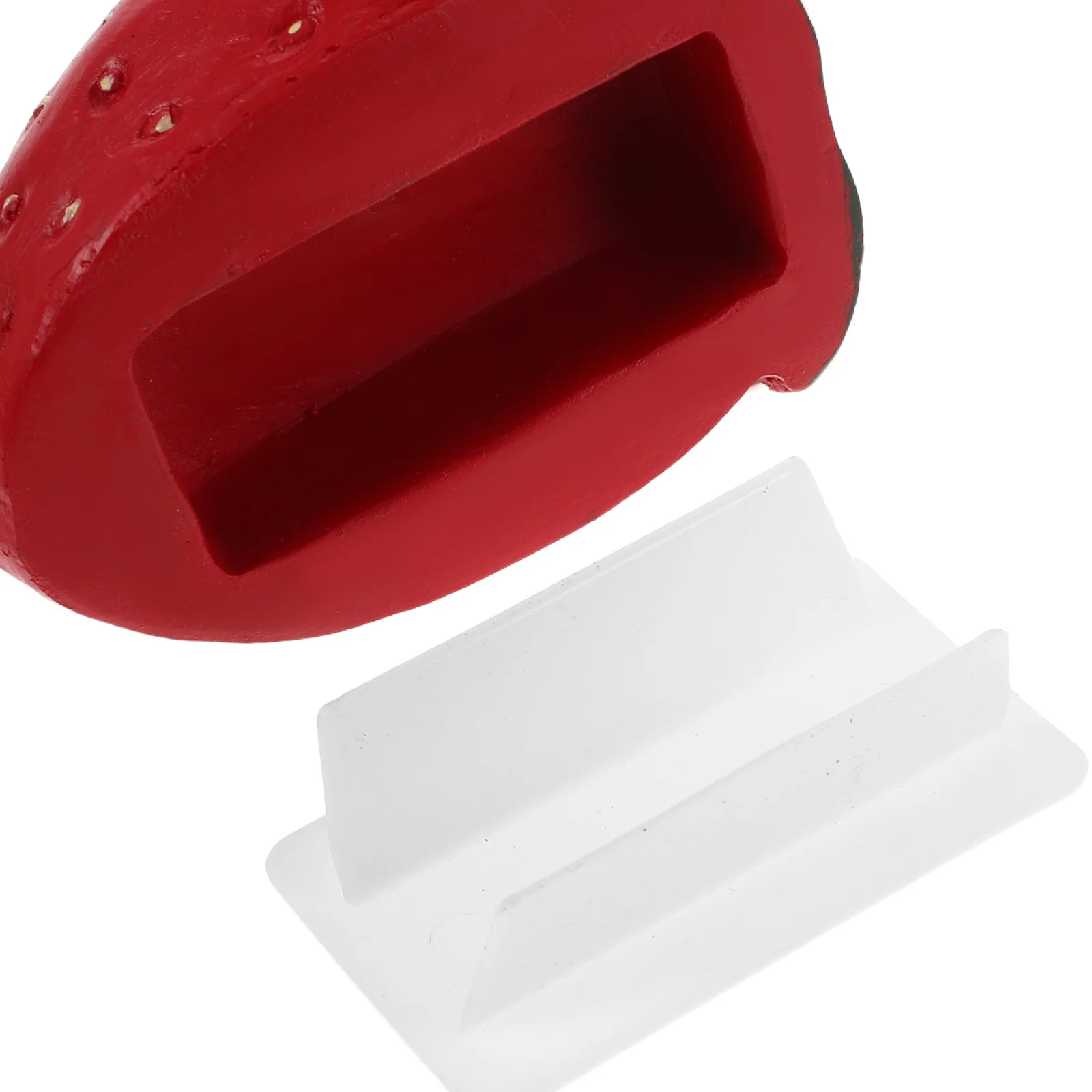 سرية الفراولة مفتاح حامل إخفاء مفتاح خارج الطقس مقاومة الراتنج حديقة زخرفة الأمن تخزين اقفال الصناديق المخفية