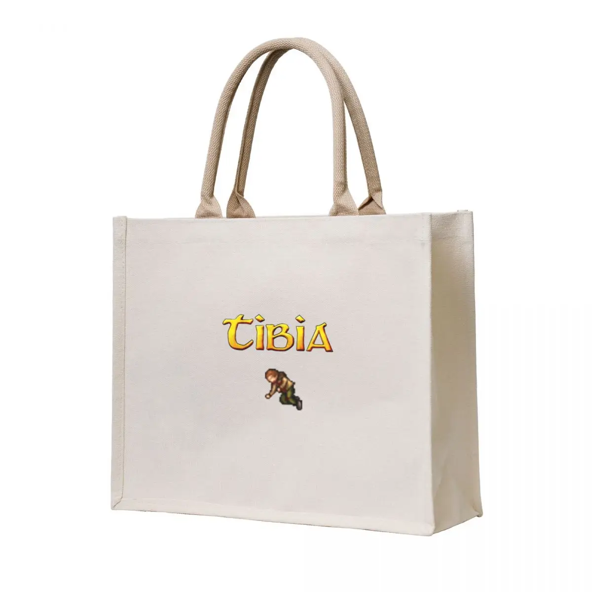 

Tibia MMORPG Dead Tote Bag Woman shopper bag Fabric bag Handbags shopper woman
