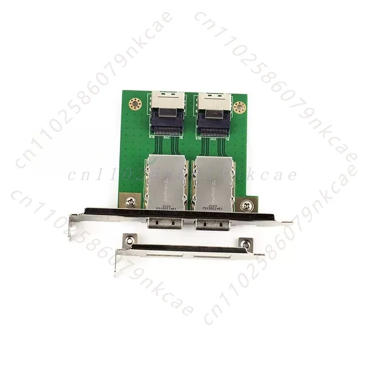 Dual Channel SFF8088 To SFF8087 Mini SAS Breakout Board 26P To 36P Internal External Adapter FOR HBA RAID NAS Storage