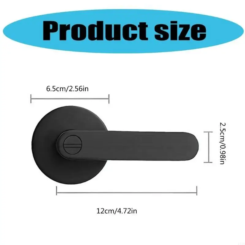 Steel Door Handle set Elegant Door Handles Door Levers Set for Wood door