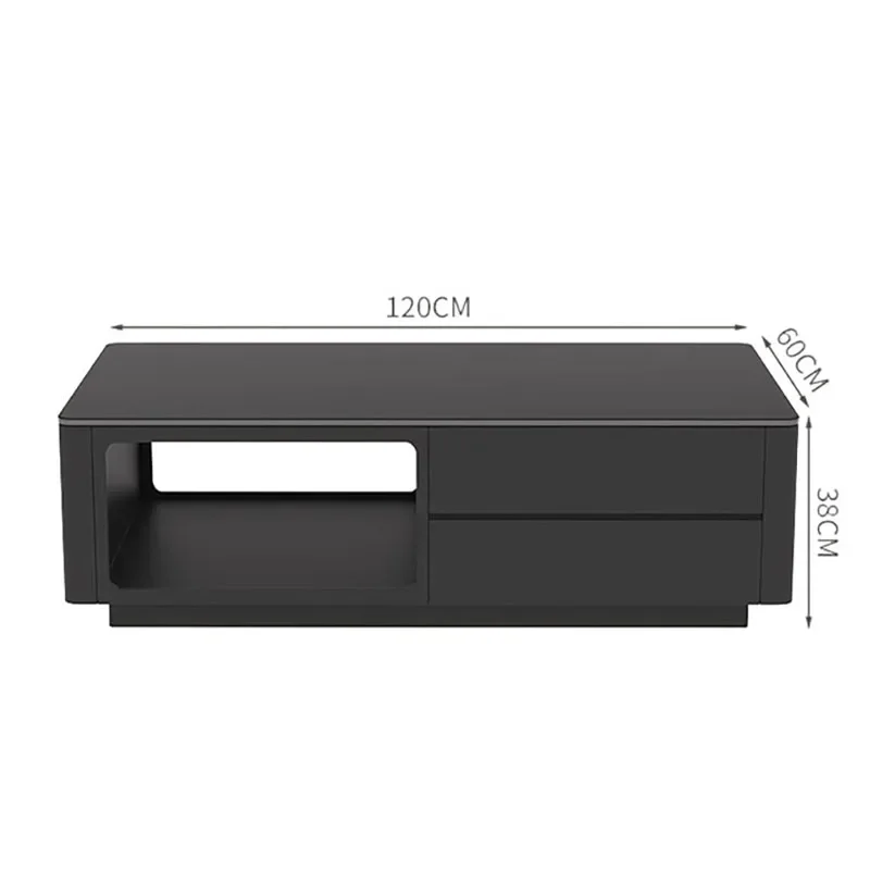 Minimalist Classic Coffee Table Rectangle Modern Nordic Elegant Coffee Table Universal Rustic Table Basse Design Home Furniture