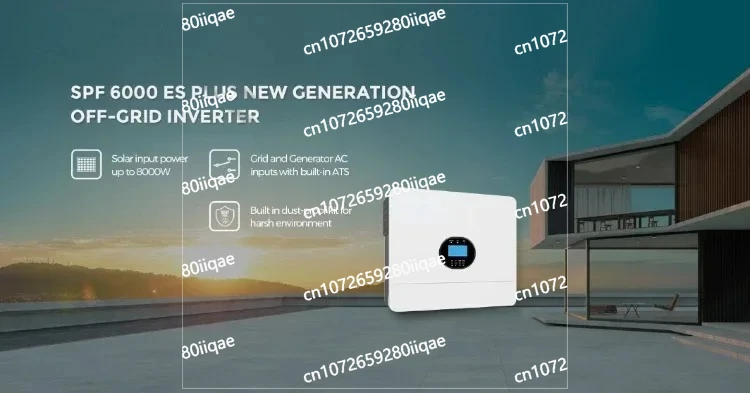 HotSolar Energy Photovoltaic Inverters SPF 6000 ES Plus 6Kw System Solar Inverter
