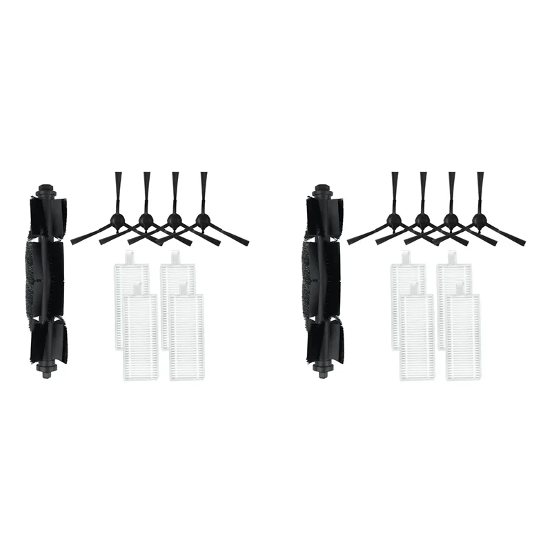 AA49 2 Set Per Honor Choice R2/R2 Plus Robot Aspirapolvere Rullo Spazzola Laterale Filtro Hepa Mop Panni Straccio Kit di Accessori