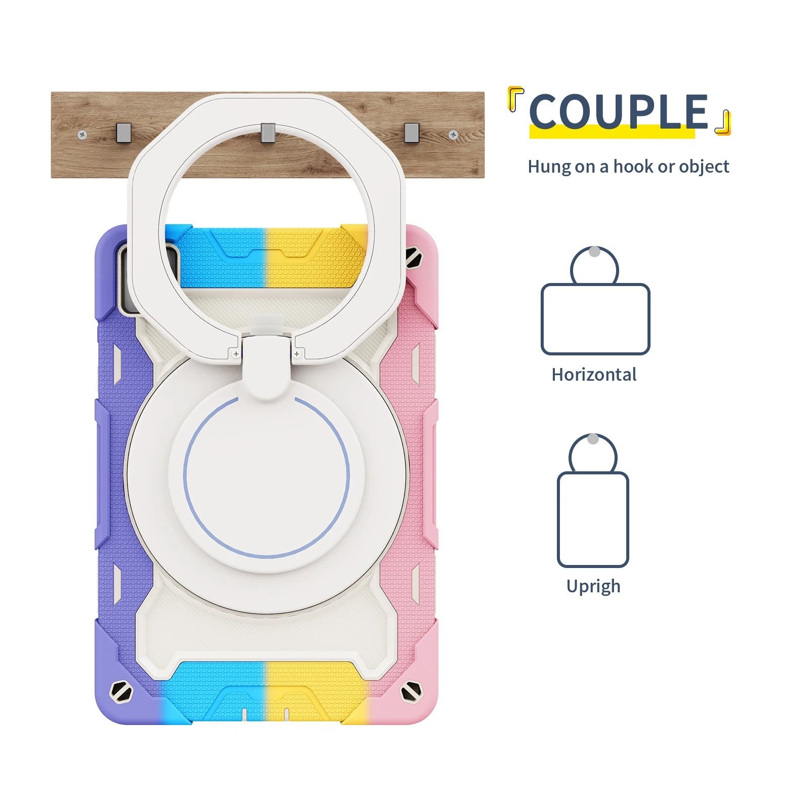 حافظة Coque For vivo Pad 11 مقاومة للصدمات ومتينة ودرع Fundas Kids EVA بمقبض آمن وغطاء لوحي #2