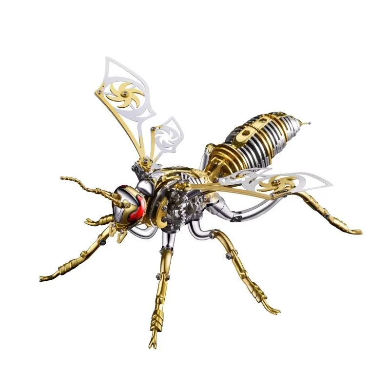 3D Puzzle Metal Model Mechanical Assembly Insect Animal Assembly Toy Boy Children Gift Home Decoration