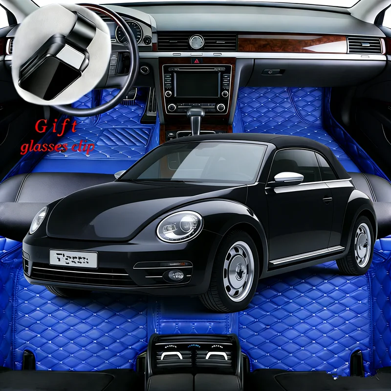 

Custom For VW Beetle 3rd Beetle A5 Cabriolet 2011–2019 Car Floor Mats Car Accessories Carpets Covers Left /Right Hand Drive